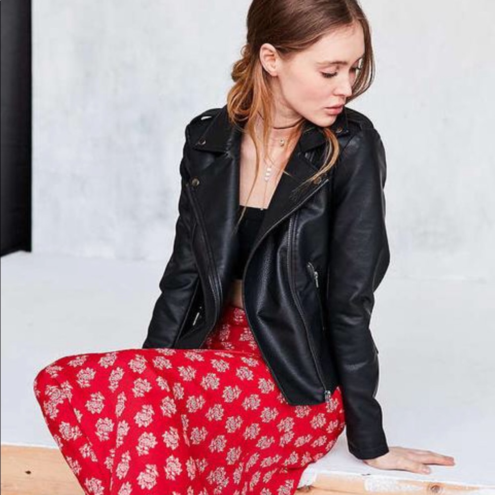 UO Vegan Leather Jacket